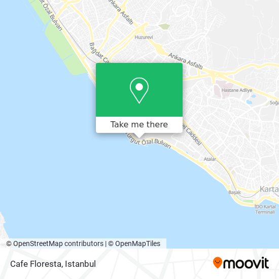 Cafe Floresta map