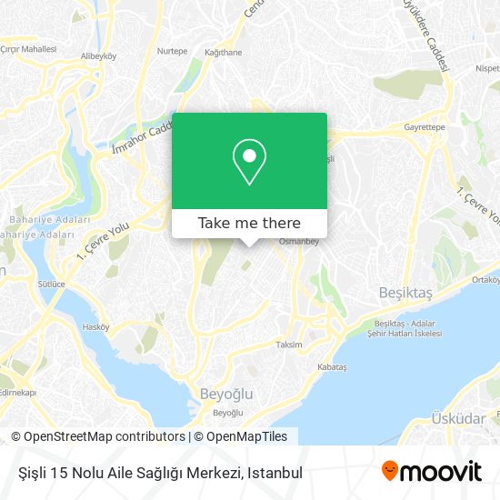 Şişli 15 Nolu Aile Sağlığı Merkezi map