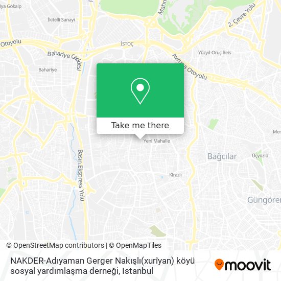 NAKDER-Adıyaman Gerger Nakışlı(xurîyan) köyü sosyal yardımlaşma derneği map