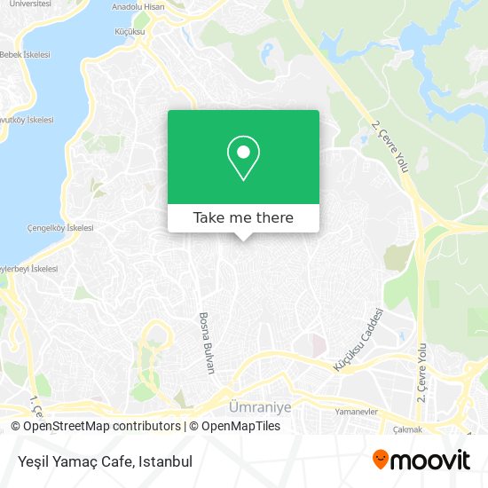 Yeşil Yamaç Cafe map