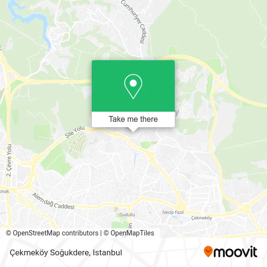 Çekmeköy Soğukdere map