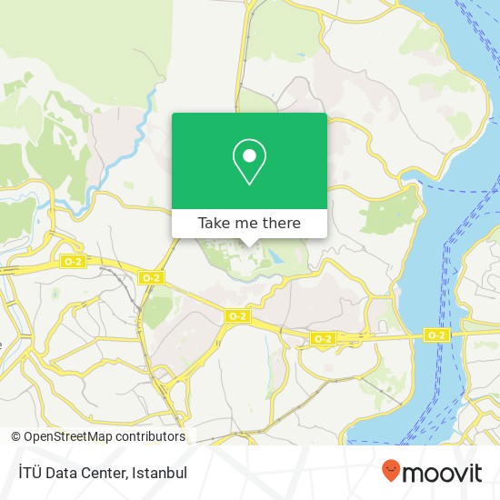 İTÜ Data Center map
