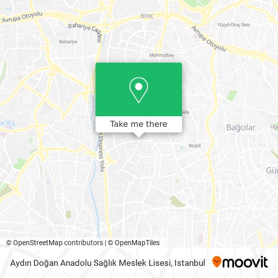 Aydın Doğan Anadolu Sağlık Meslek Lisesi map