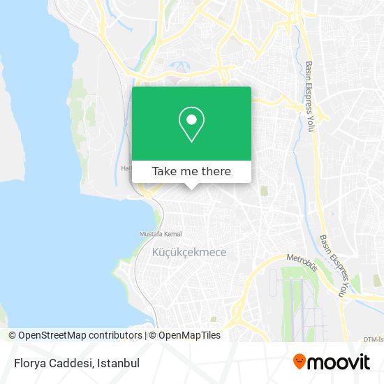 Florya Caddesi map