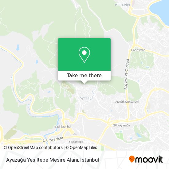 Ayazağa Yeşiltepe Mesire Alanı map