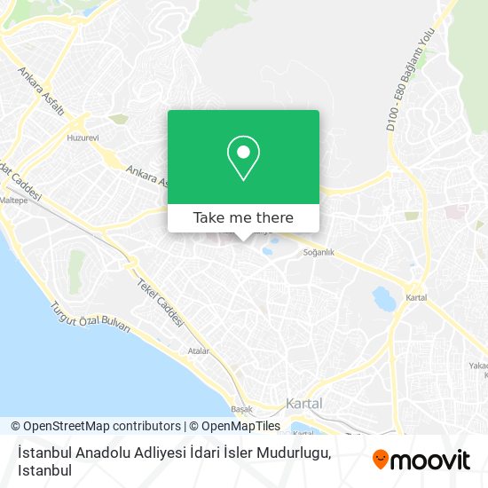 İstanbul Anadolu Adliyesi İdari İsler Mudurlugu map