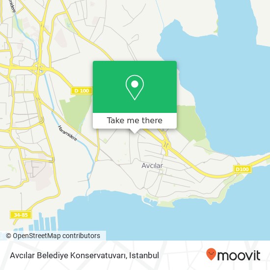 Avcılar Belediye Konservatuvarı map