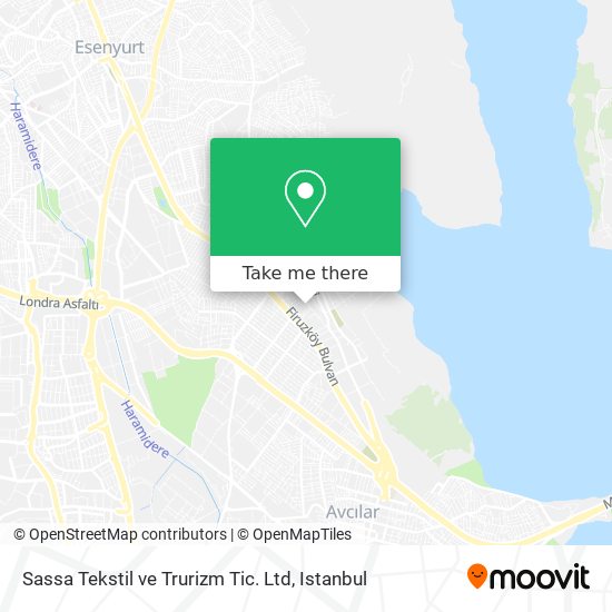 Sassa Tekstil ve Trurizm Tic. Ltd map