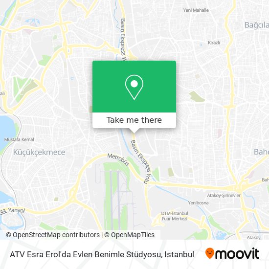 ATV Esra Erol'da Evlen Benimle Stüdyosu map