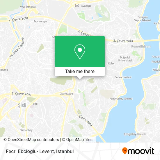 Fecri Ebcioglu- Levent map