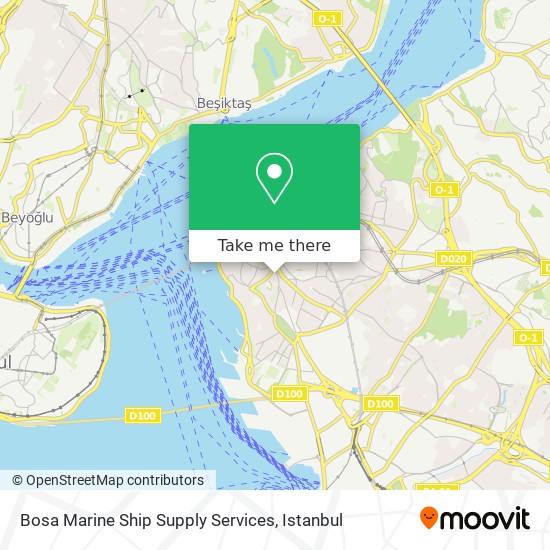 Bosa Marine Ship Supply Services map