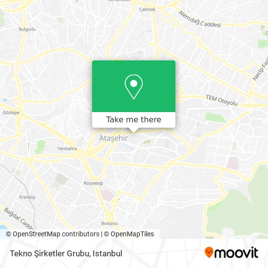 Tekno Şirketler Grubu map