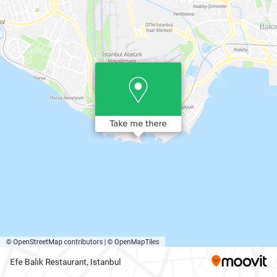 Efe Balık Restaurant map