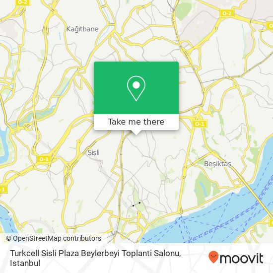 Turkcell Sisli Plaza Beylerbeyi Toplanti Salonu map