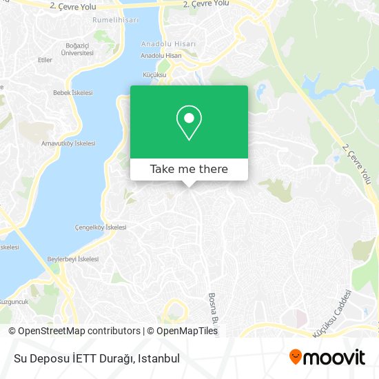 Su Deposu İETT Durağı map