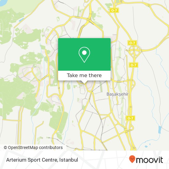 Arterium Sport Centre map