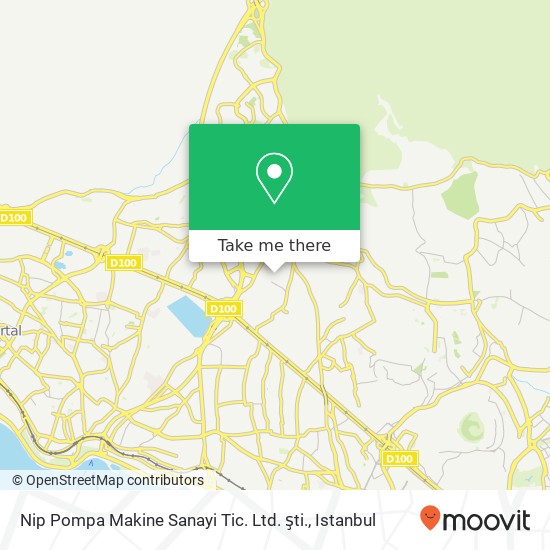 Nip Pompa Makine Sanayi Tic. Ltd. şti. map