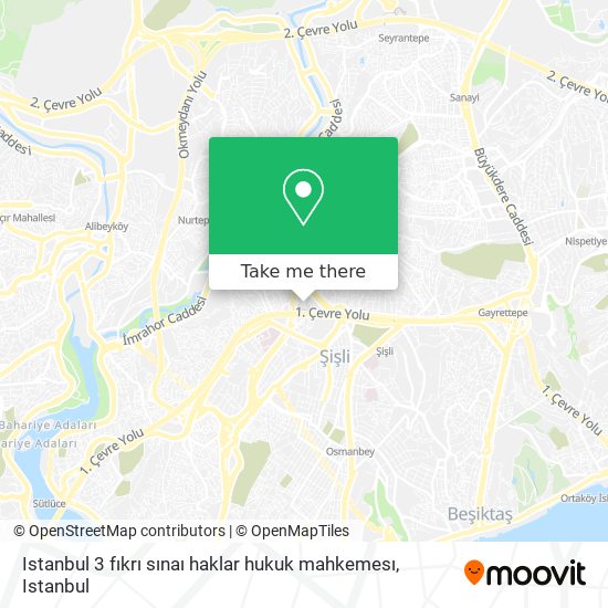 Istanbul 3 fıkrı sınaı haklar hukuk mahkemesı map