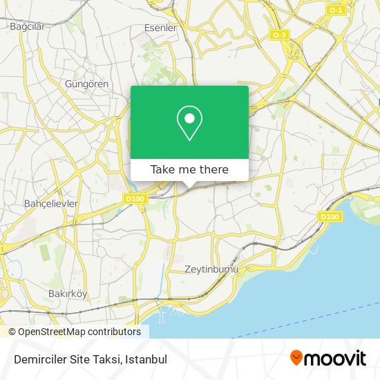 Demirciler Site Taksi map