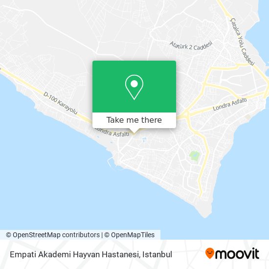 Empati Akademi Hayvan Hastanesi map