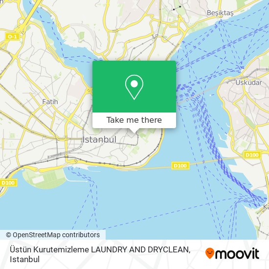 Üstün Kurutemizleme LAUNDRY AND DRYCLEAN map