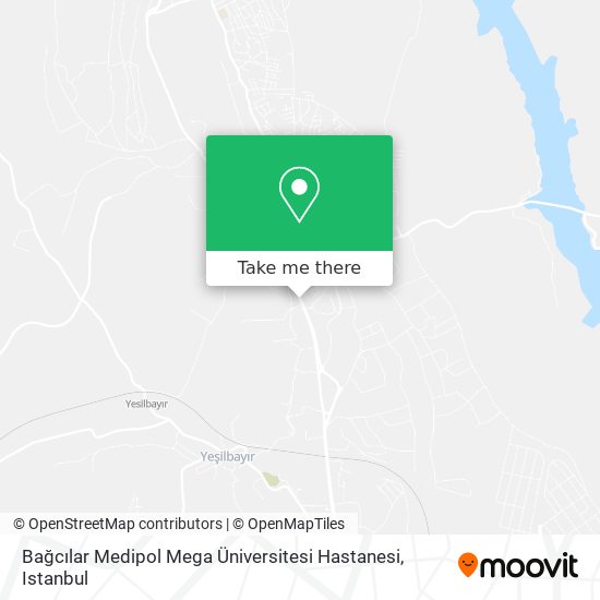 Bağcılar Medipol Mega Üniversitesi Hastanesi map