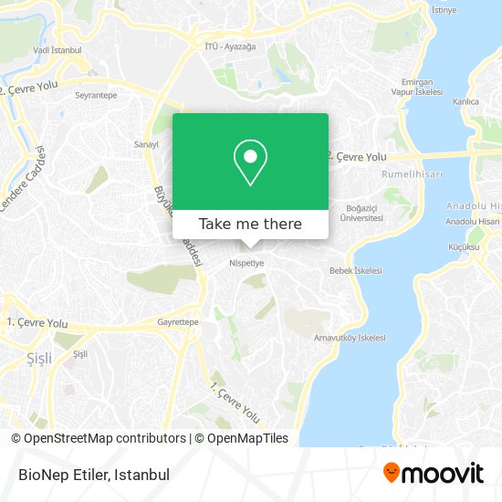 BioNep Etiler map