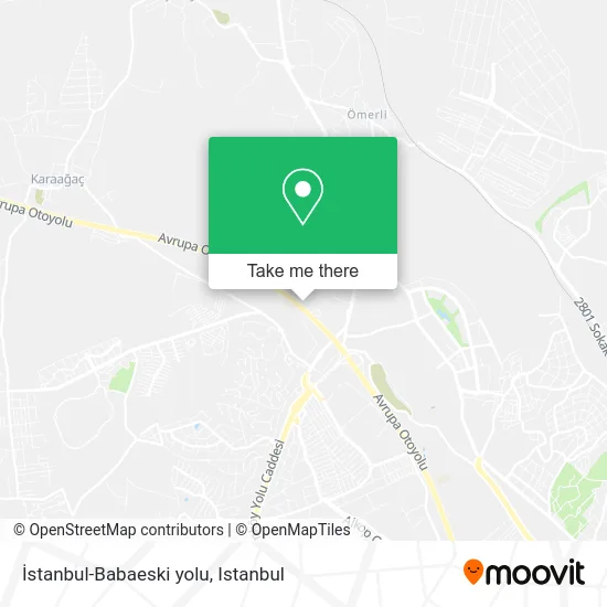 İstanbul-Babaeski yolu map