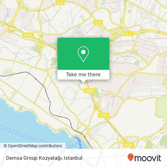 Demsa Group Kozyatağı map