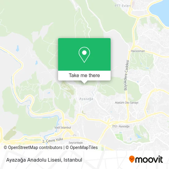 Ayazağa Anadolu Lisesi map