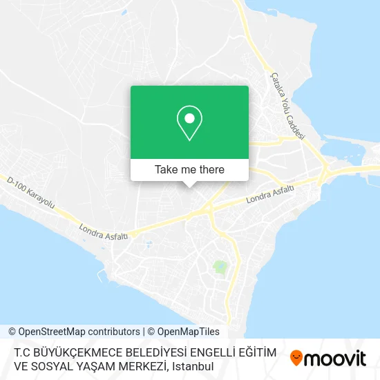 T.C BÜYÜKÇEKMECE BELEDİYESİ ENGELLİ EĞİTİM VE SOSYAL YAŞAM MERKEZİ map