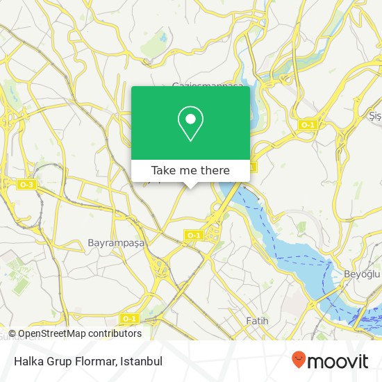 Halka Grup Flormar map