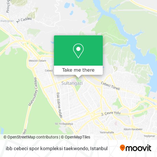 ibb cebeci spor kompleksi taekwondo map