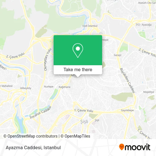 Ayazma Caddesi map