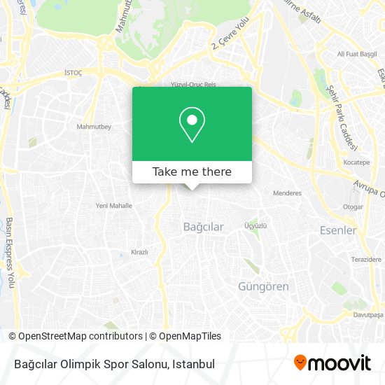 Bağcılar Olimpik Spor Salonu map