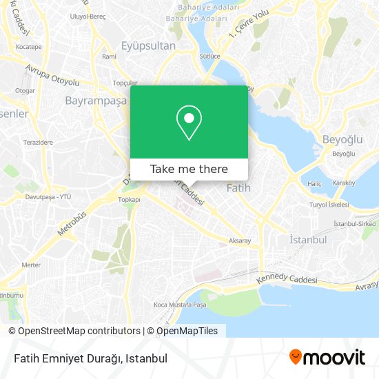 Fatih Emniyet Durağı map