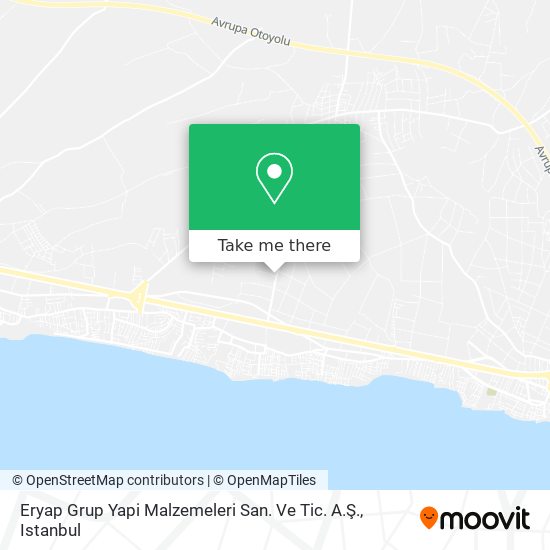 Eryap Grup Yapi Malzemeleri San. Ve Tic. A.Ş. map