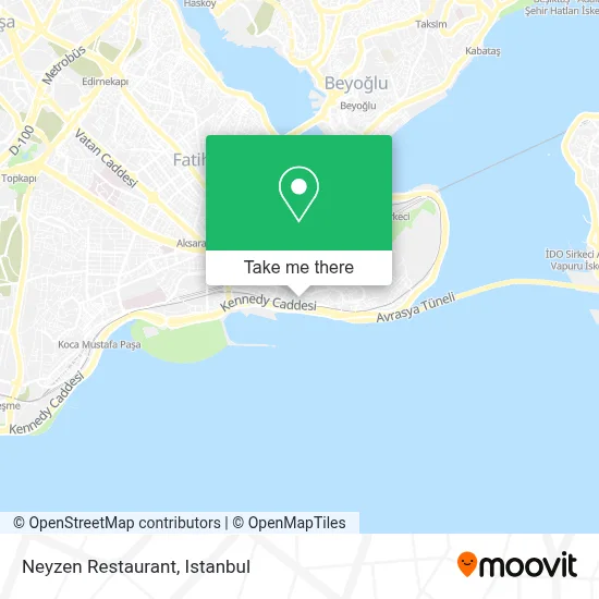 Neyzen Restaurant map