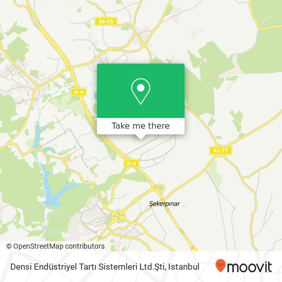 Densi Endüstriyel Tartı Sistemleri Ltd.Şti map