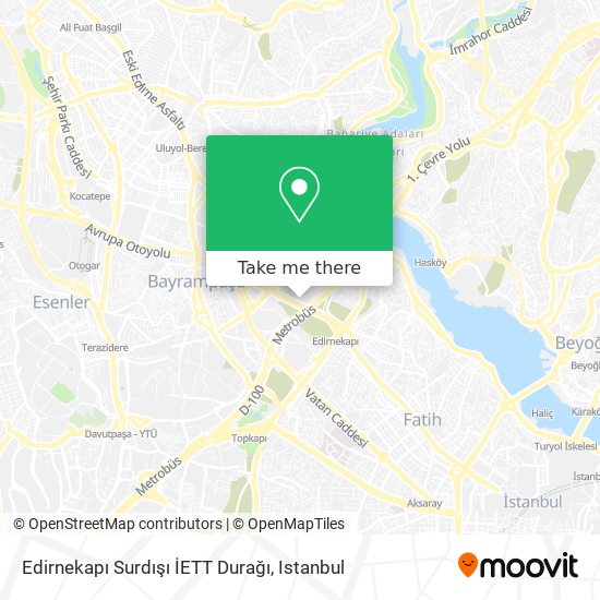 Edirnekapı Surdışı İETT Durağı map