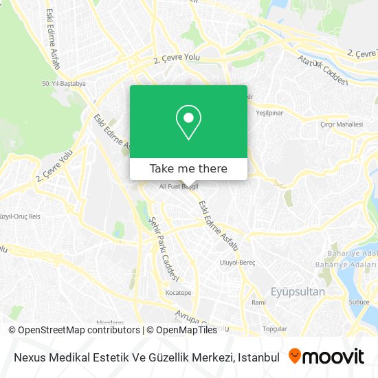 Nexus Medikal Estetik Ve Güzellik Merkezi map