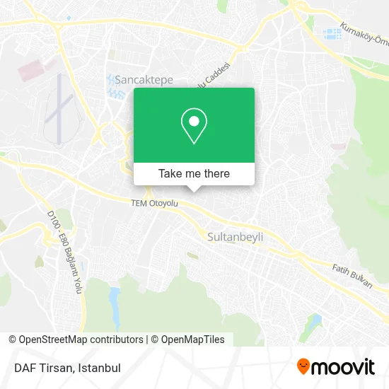 DAF Tirsan map