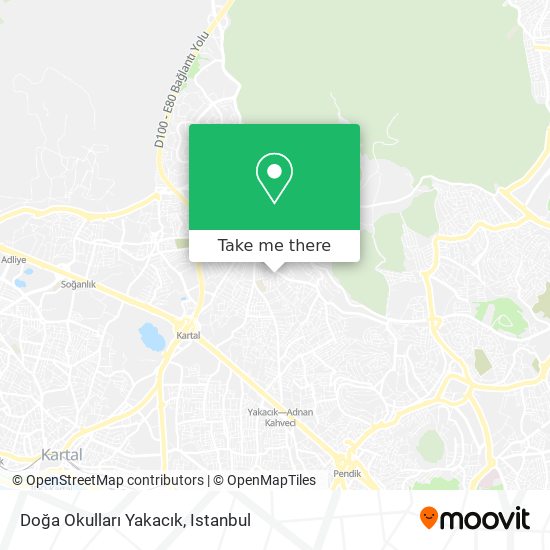 Doğa Okulları Yakacık map