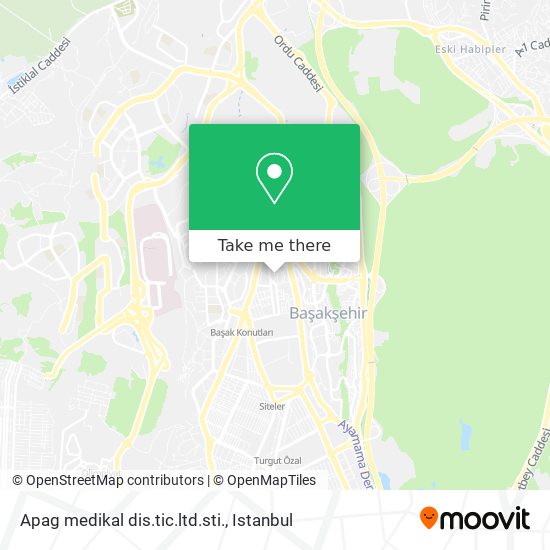 Apag medikal dis.tic.ltd.sti. map