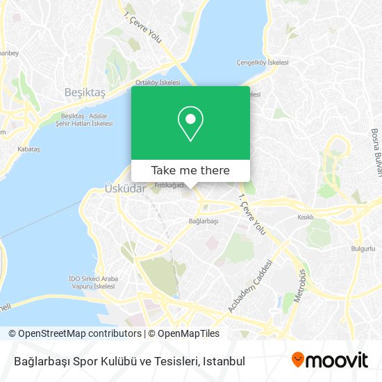 Bağlarbaşı Spor Kulübü ve Tesisleri map