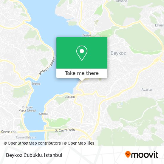 Beykoz Cubuklu map