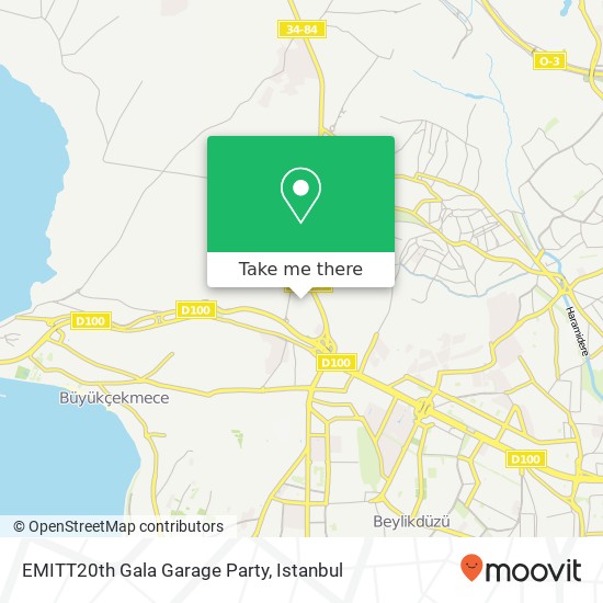 EMITT20th Gala Garage Party map