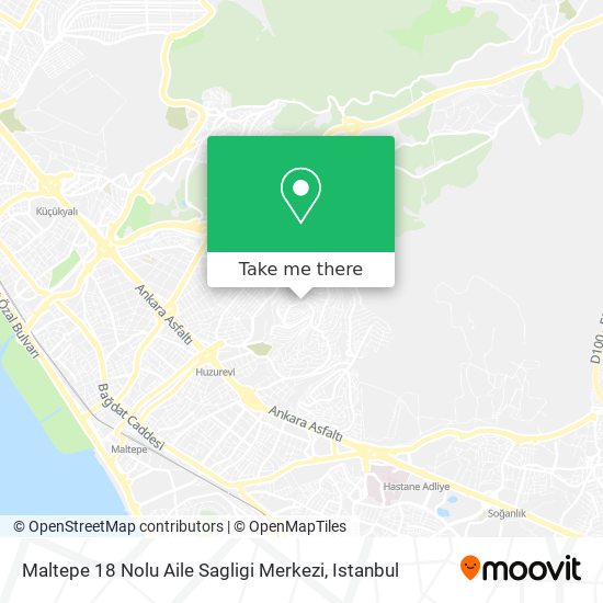 Maltepe 18 Nolu Aile Sagligi Merkezi map