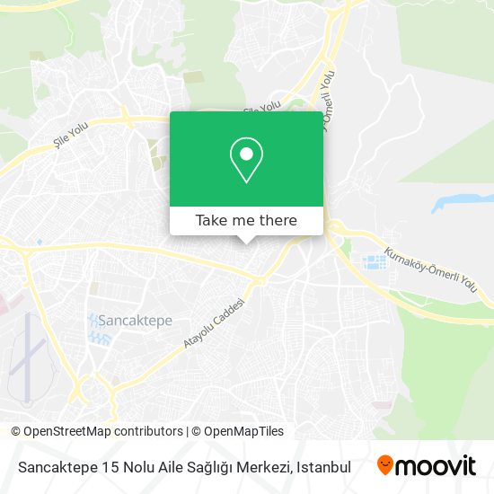 Sancaktepe 15 Nolu Aile Sağlığı Merkezi map