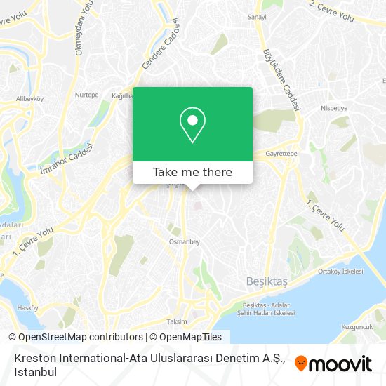 Kreston International-Ata Uluslararası Denetim A.Ş. map